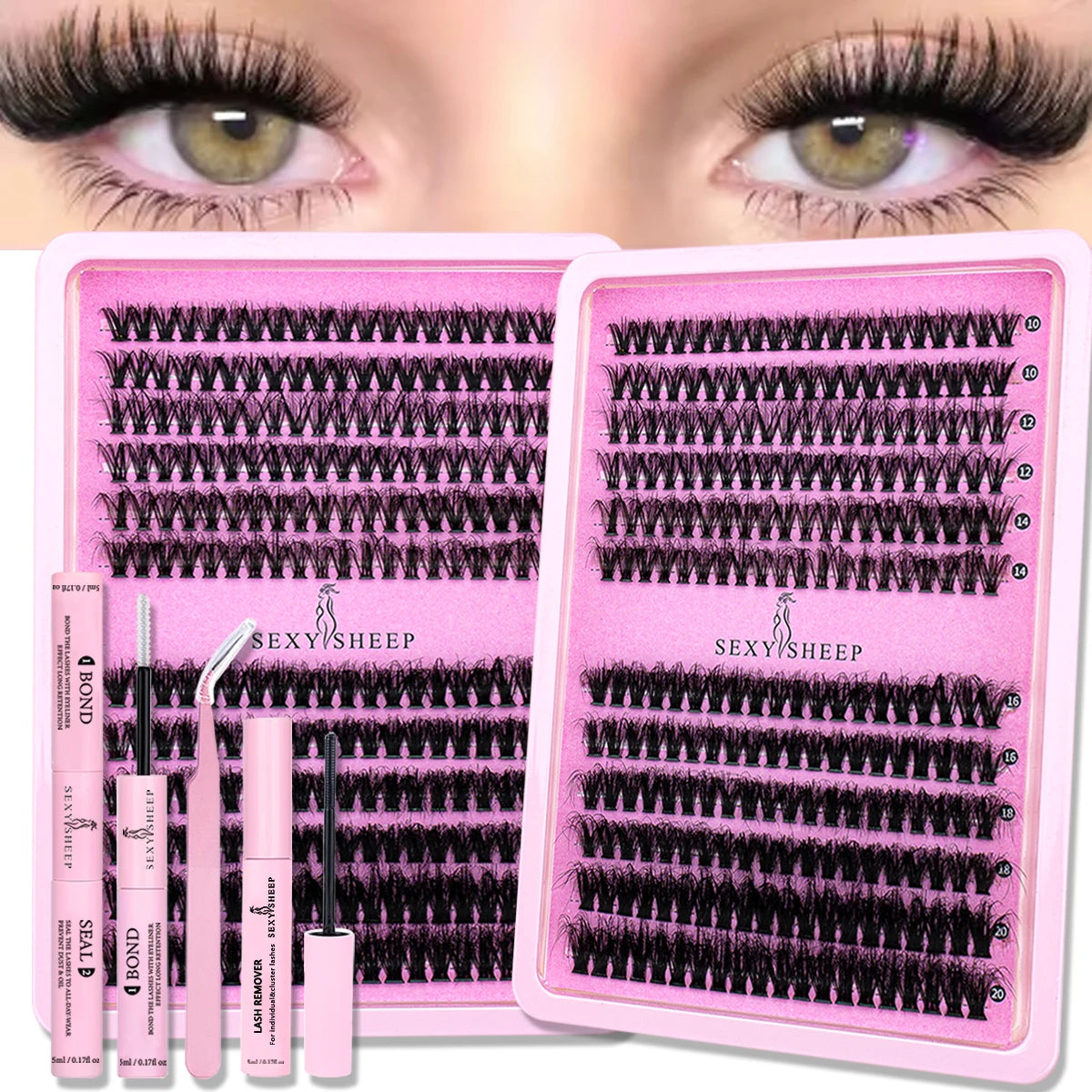BoldLook DIY Cluster Lash Kit