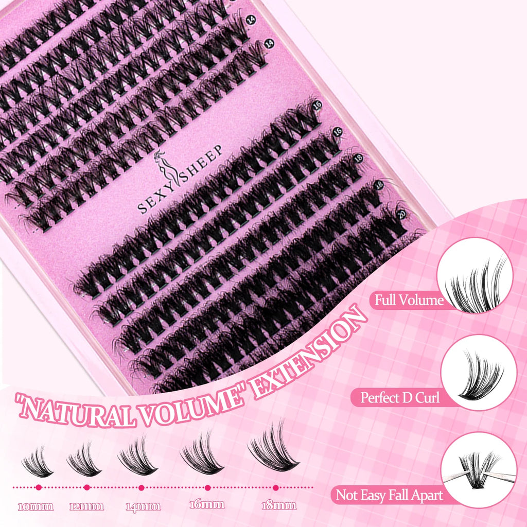 BoldLook DIY Cluster Lash Kit