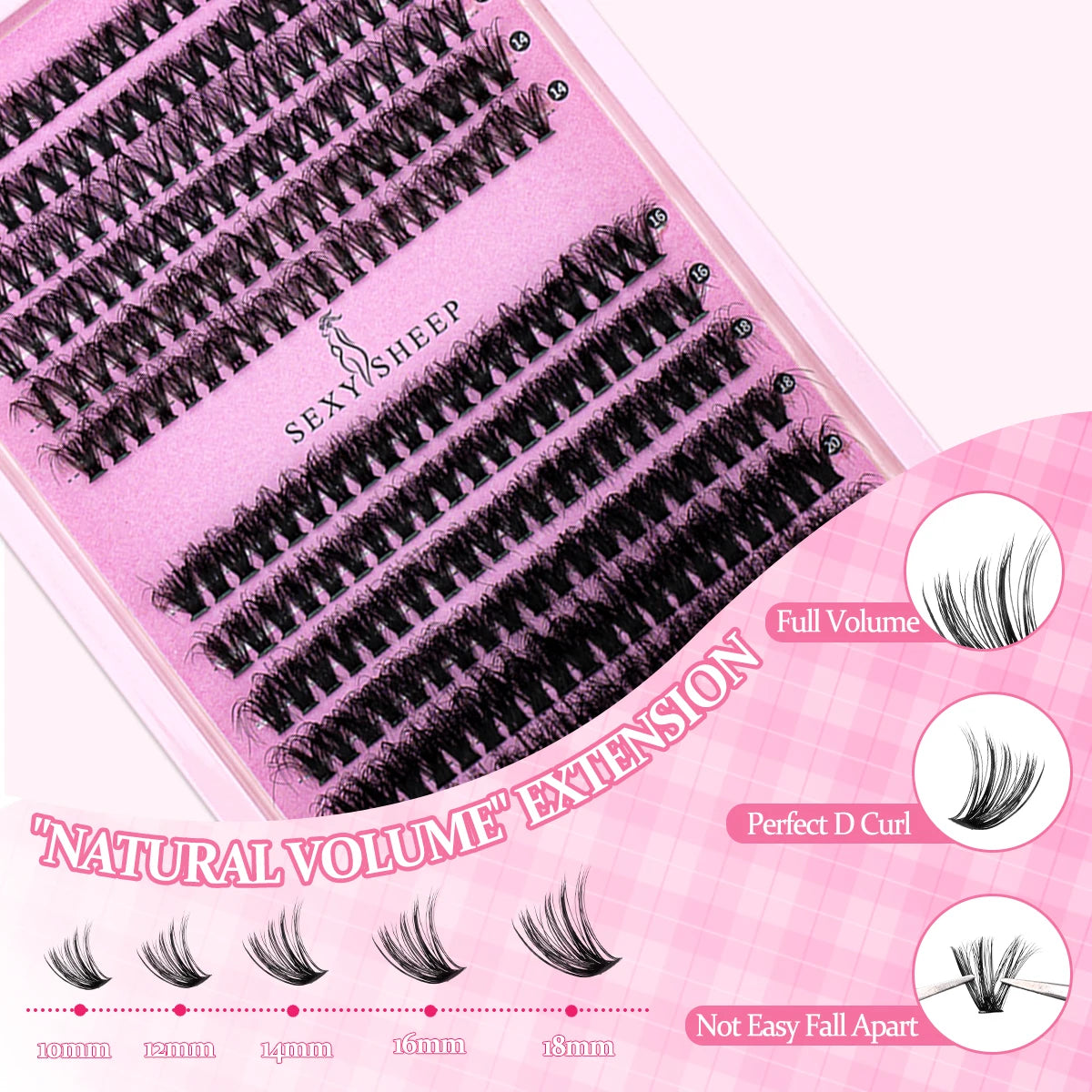 BoldLook DIY Cluster Lash Kit