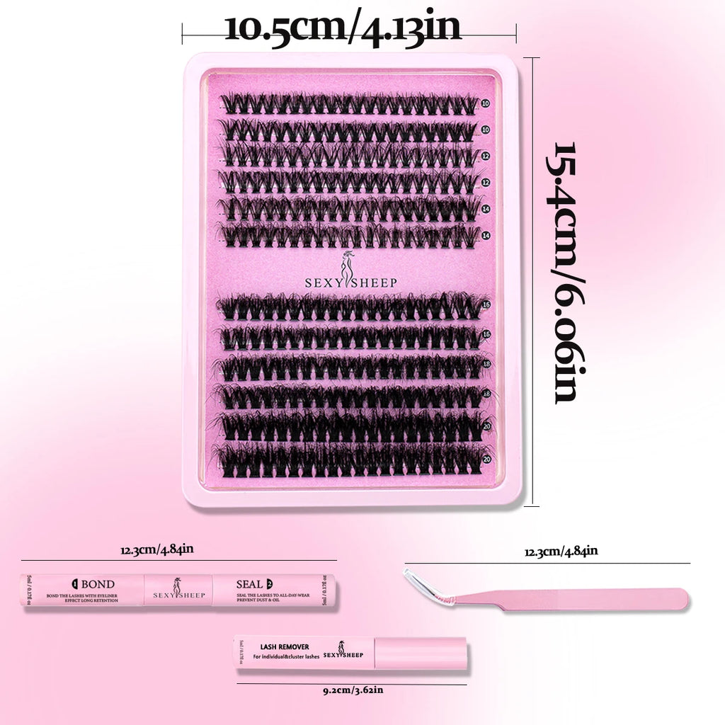 BoldLook DIY Cluster Lash Kit